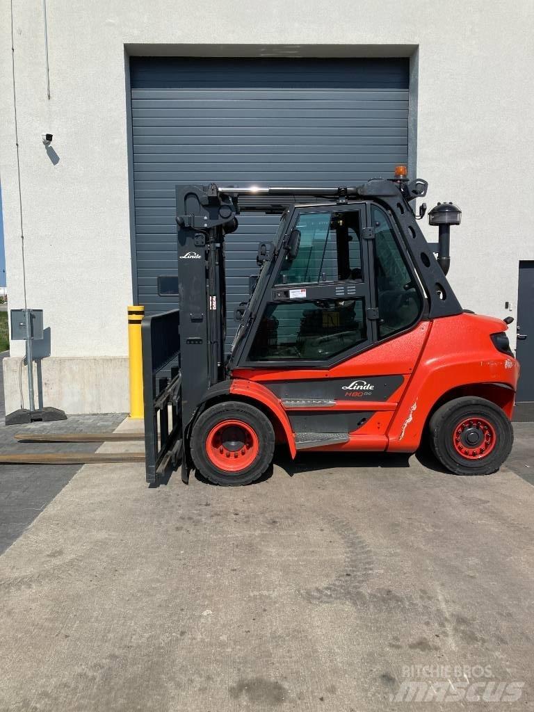 Linde H80D/396-03 Dizel forkliftler