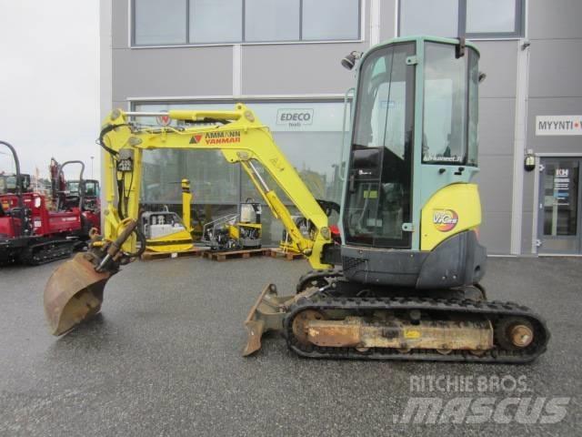 Yanmar Vio 25 Mini ekskavatörler, 7 tona dek