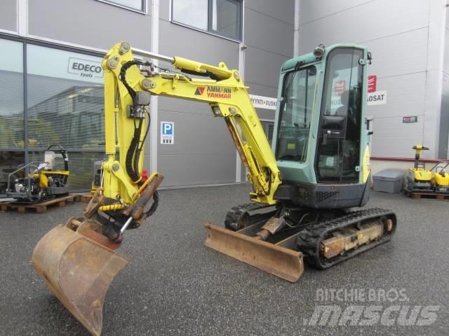 Yanmar Vio 25 Mini ekskavatörler, 7 tona dek
