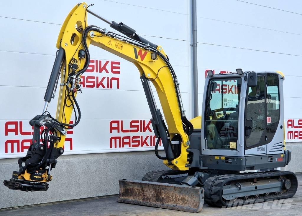Wacker Neuson ET 65 Mini ekskavatörler, 7 tona dek