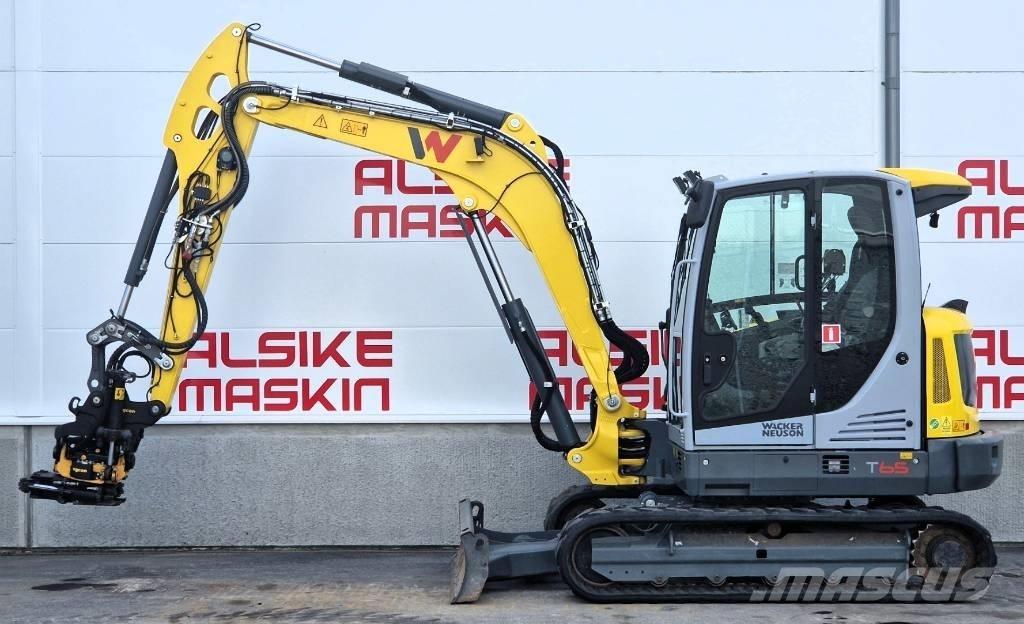 Wacker Neuson ET 65 Mini ekskavatörler, 7 tona dek