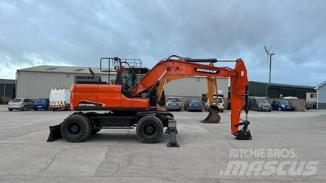 Doosan DX140W-5 Lastik tekerli ekskavatörler