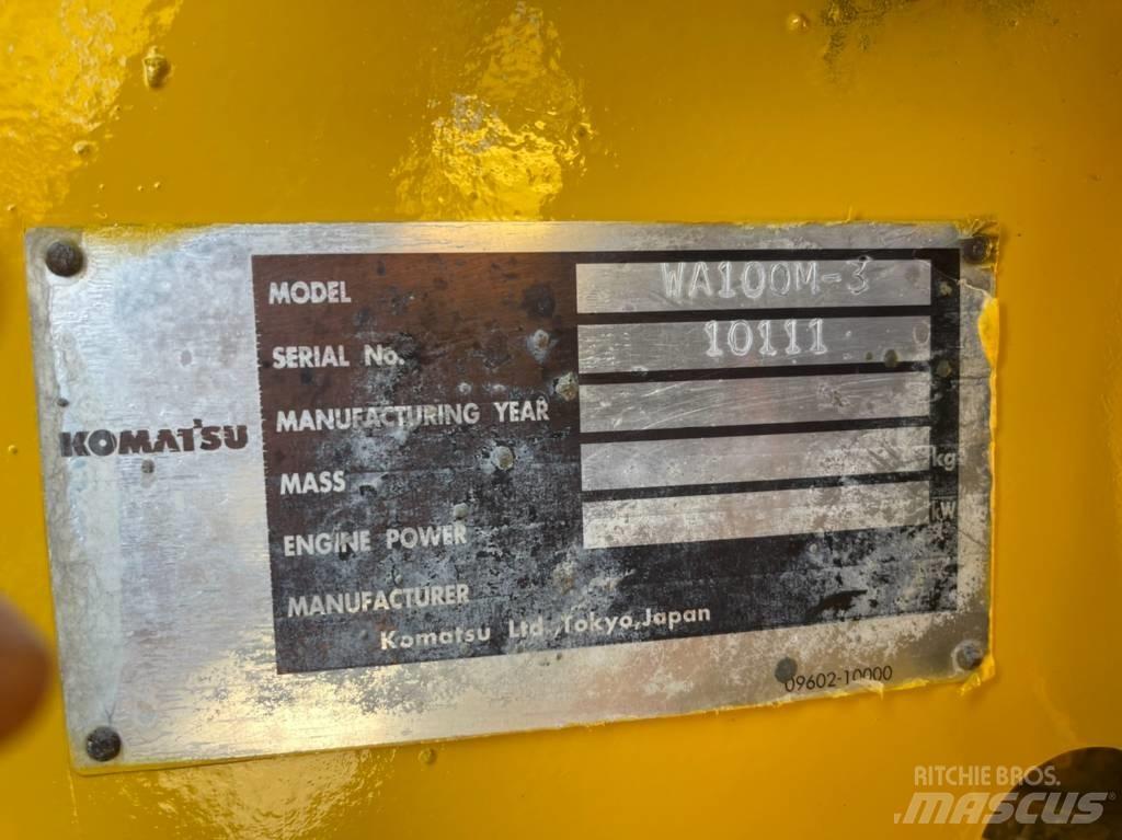 Komatsu WA100M-3 Tekerlekli yükleyiciler