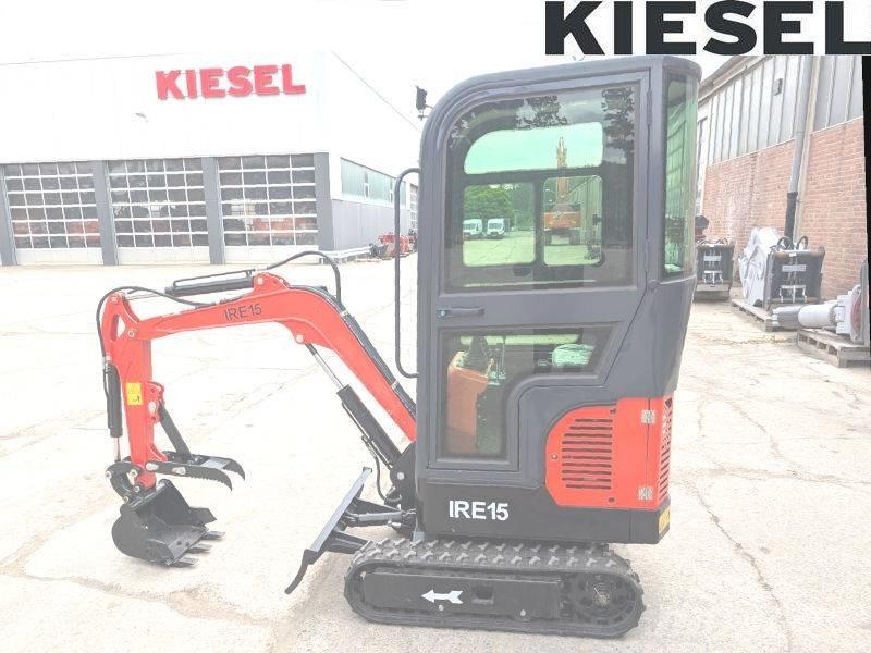 Ingersoll Rand IRE15 Mini ekskavatörler, 7 tona dek