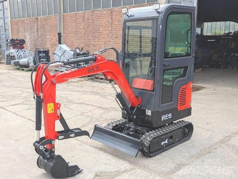 Ingersoll Rand IRE15 Mini ekskavatörler, 7 tona dek