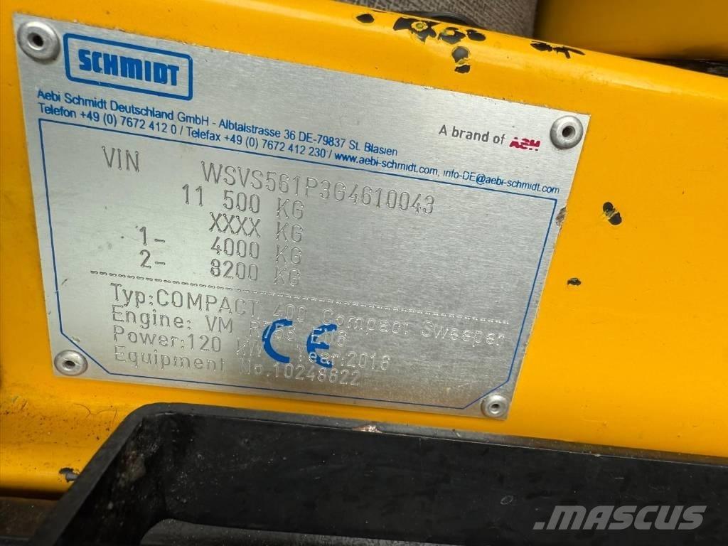 Schmidt Cleango 500 Cadde süpürücüler
