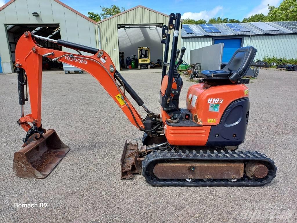 Kubota U 10-3 G Mini ekskavatörler, 7 tona dek