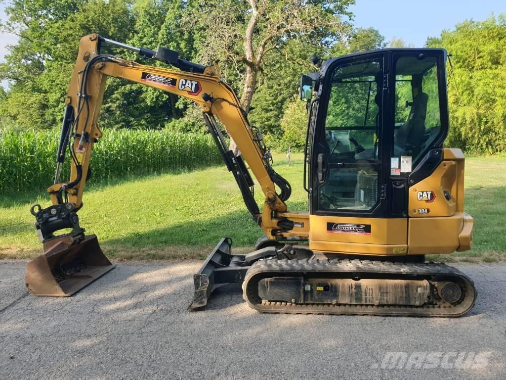 CAT 304-07 Mini ekskavatörler, 7 tona dek