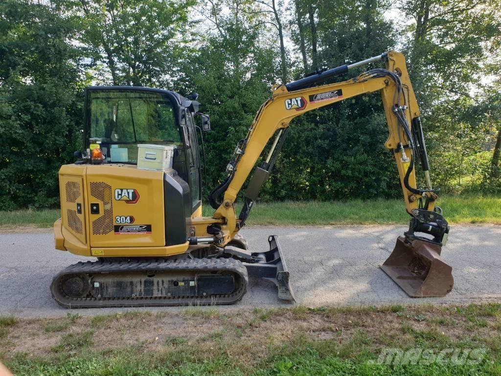 CAT 304-07 Mini ekskavatörler, 7 tona dek