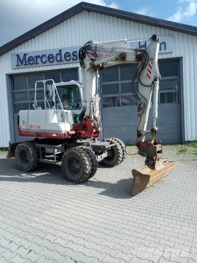 Takeuchi TB 175 W Lastik tekerli ekskavatörler
