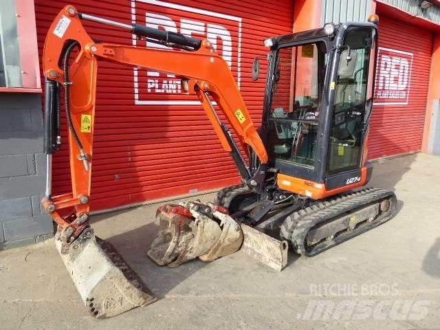 Kubota U 27-4 Mini ekskavatörler, 7 tona dek
