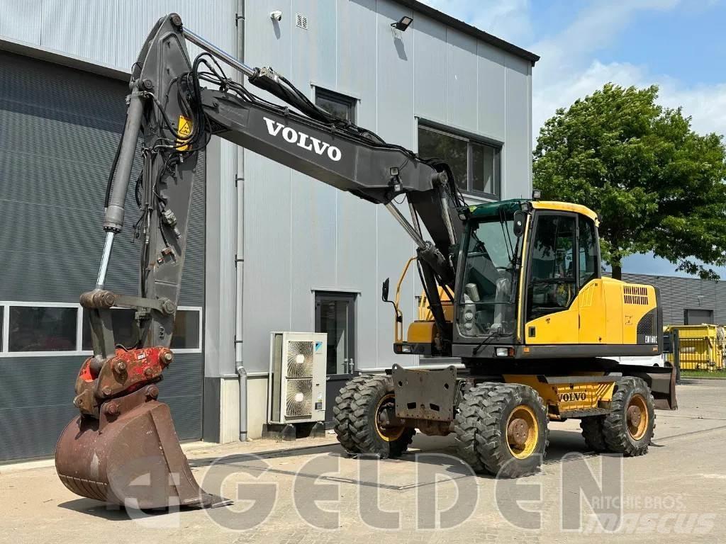 Volvo EW160C Lastik tekerli ekskavatörler