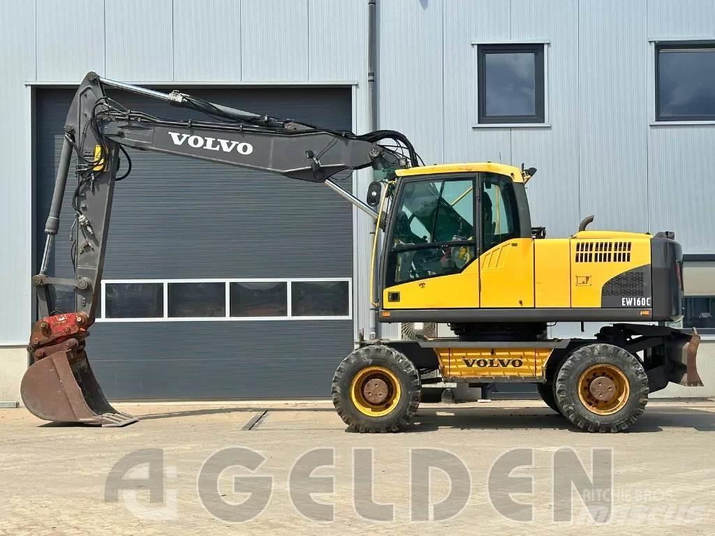 Volvo EW160C Lastik tekerli ekskavatörler