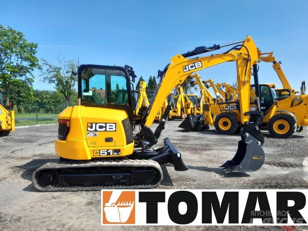 JCB 51 R-1 Mini ekskavatörler, 7 tona dek