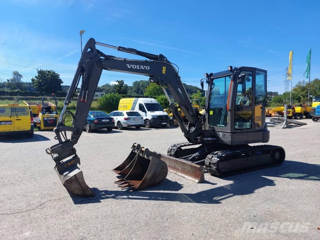 Volvo ECR 58 Paletli ekskavatörler
