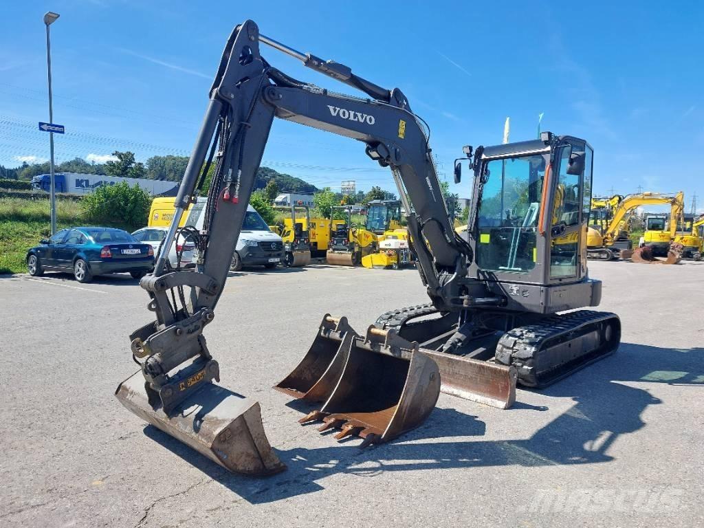 Volvo ECR 58 Paletli ekskavatörler