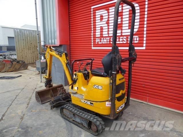 JCB 8008 CTS Mini ekskavatörler, 7 tona dek