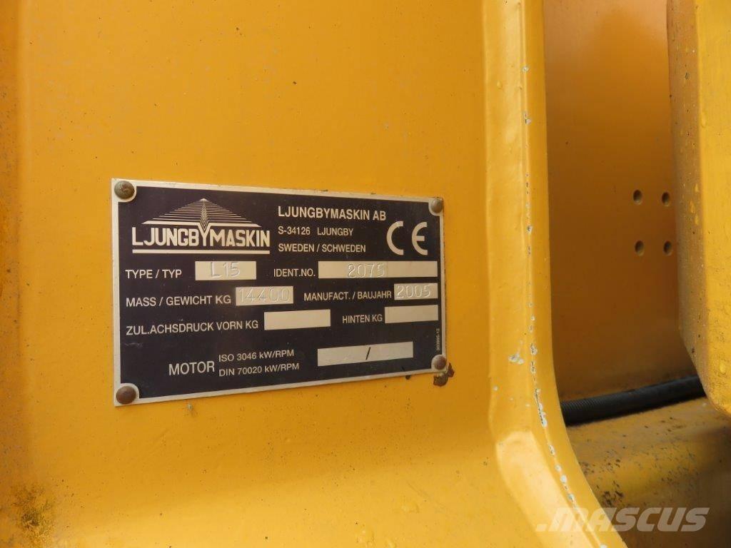 Ljungby L 15 Tekerlekli yükleyiciler