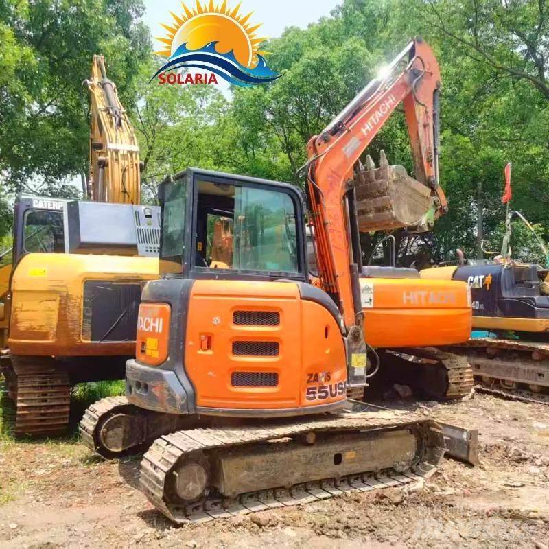 Hitachi ZX 55USR Mini ekskavatörler, 7 tona dek