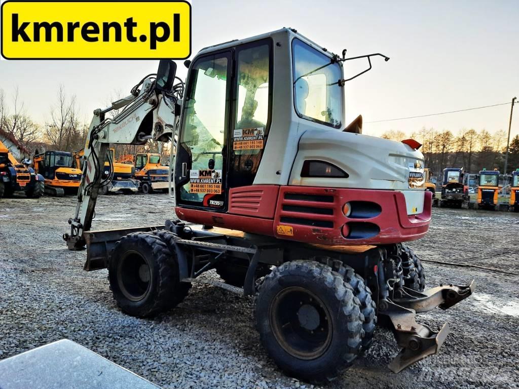 Takeuchi TB 295 Lastik tekerli ekskavatörler
