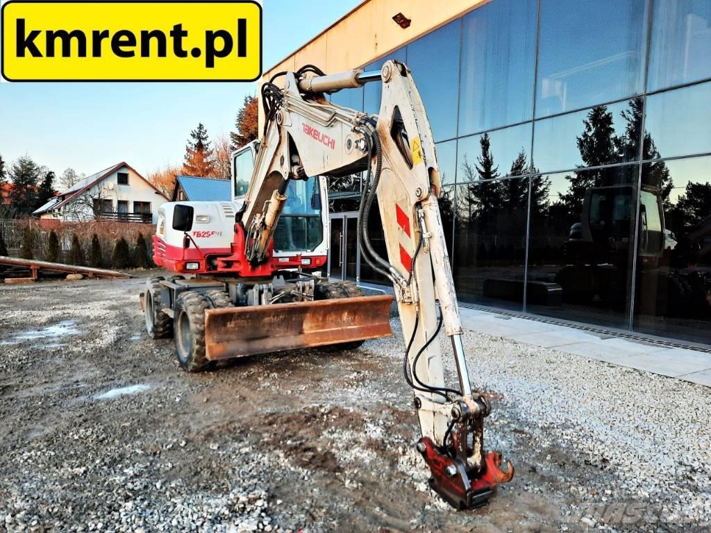 Takeuchi TB 295 Lastik tekerli ekskavatörler