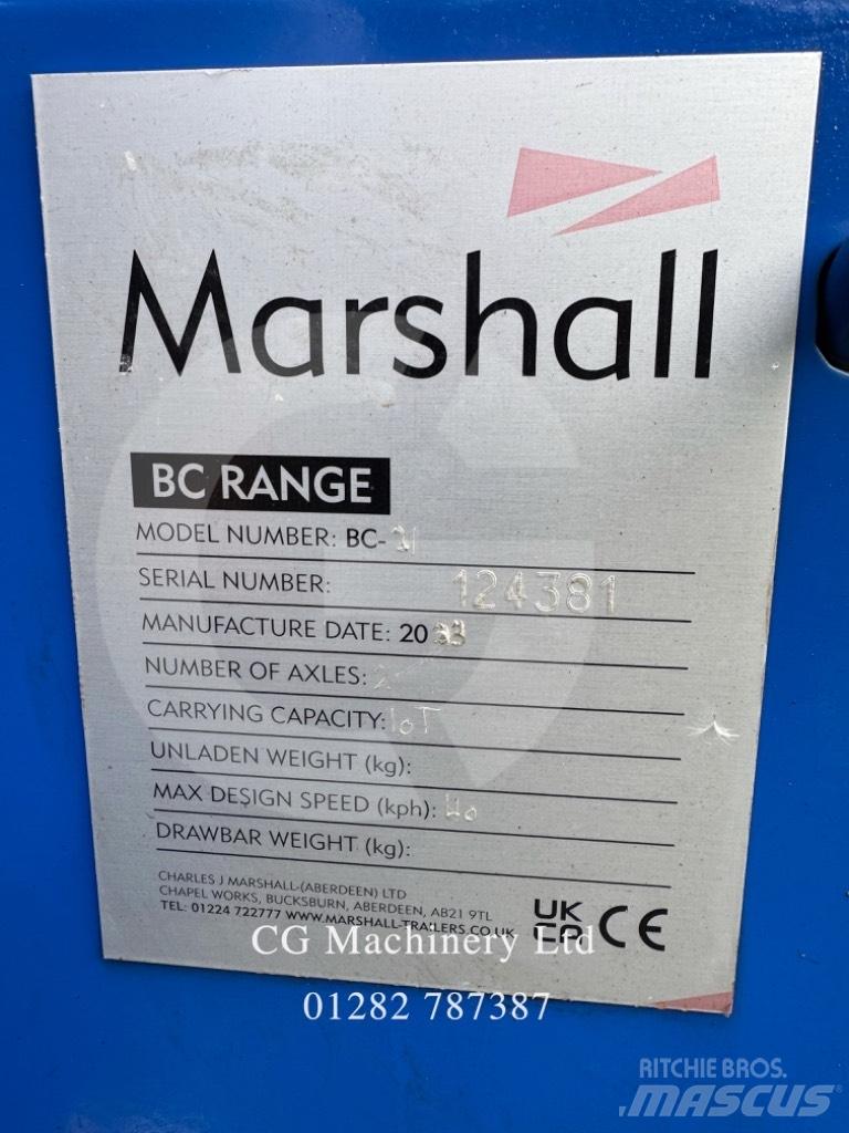 Marshall BC21 Balya römorklari