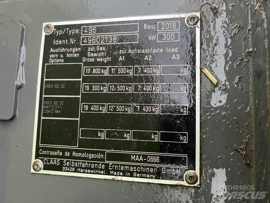 CLAAS Jaguar 840 Kendi yürür silaj makinalari