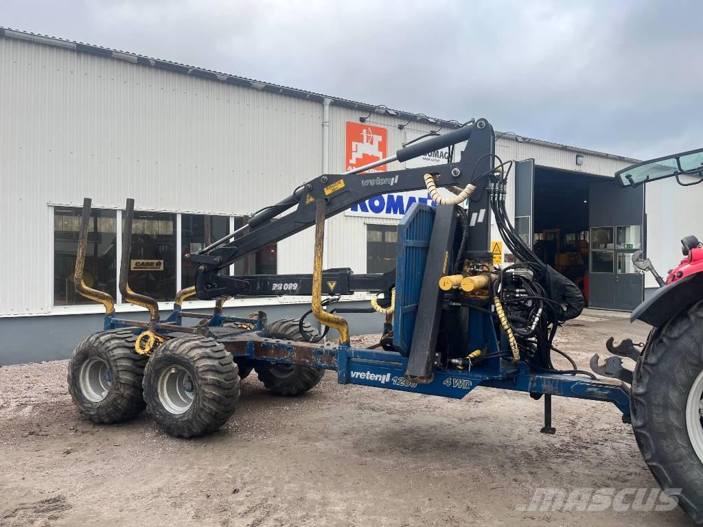 Vreten 1200 4wd Orman römorkları