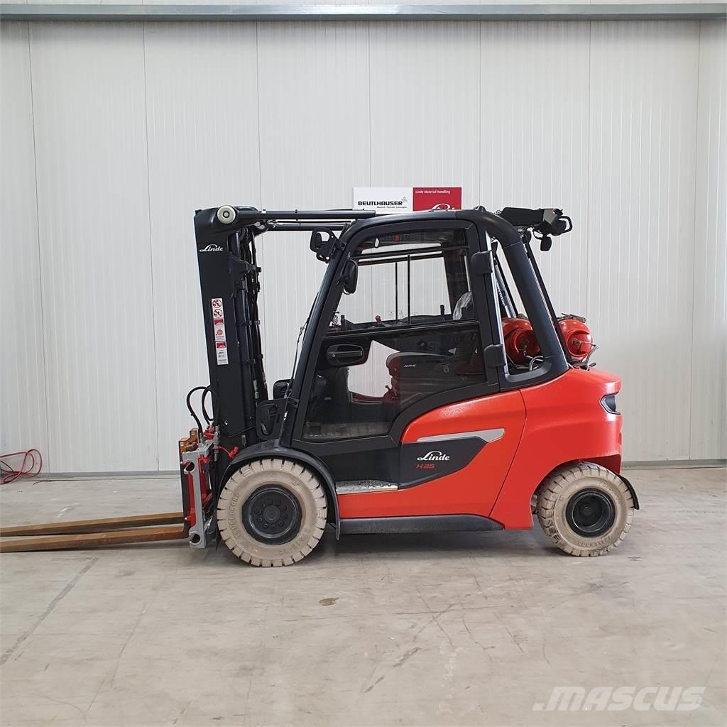 Linde H35T LPG'li forkliftler