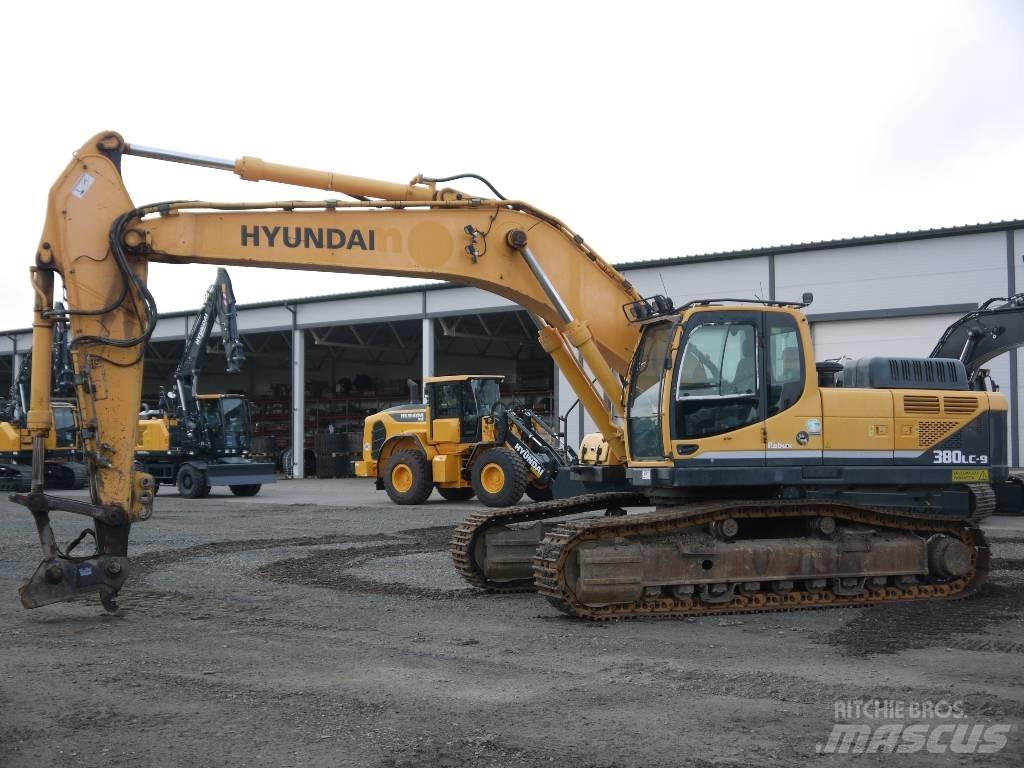 Hyundai R 380 LC-9 Paletli ekskavatörler