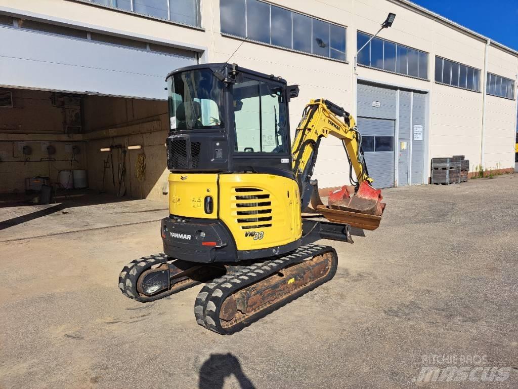 Yanmar Vio 33 Mini ekskavatörler, 7 tona dek