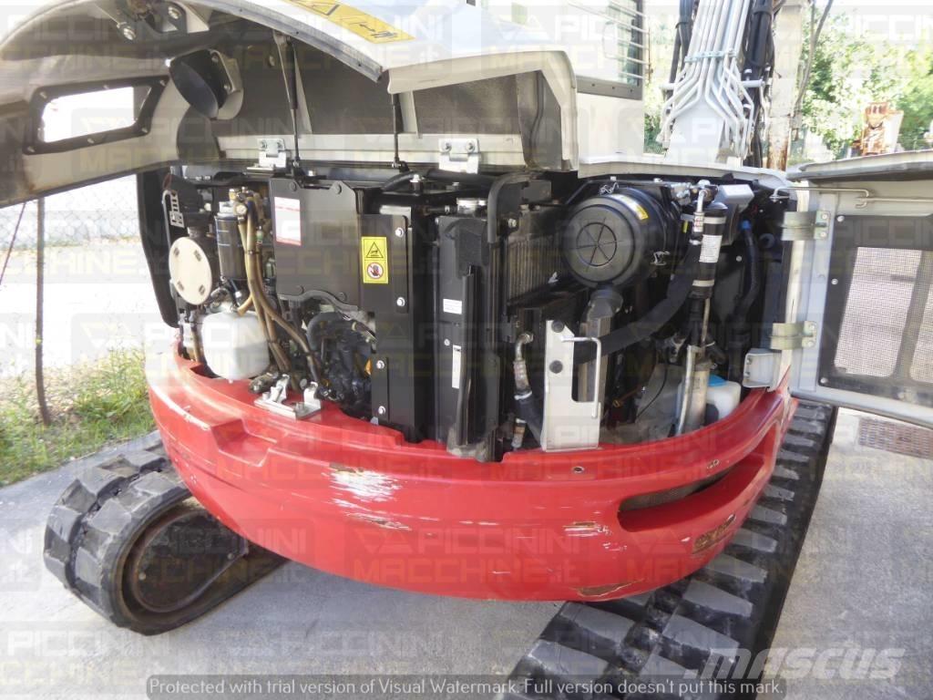 Takeuchi TB257FR Mini ekskavatörler, 7 tona dek