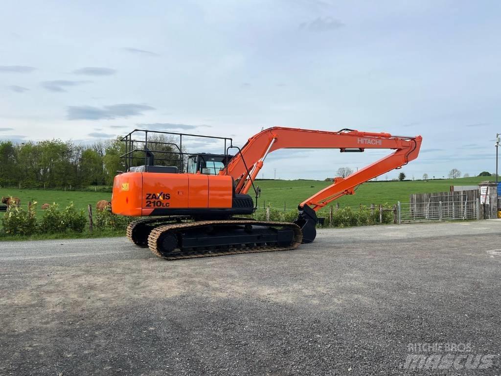 Hitachi Zaxis 210 LC Uzun bomlu ekskavatörler