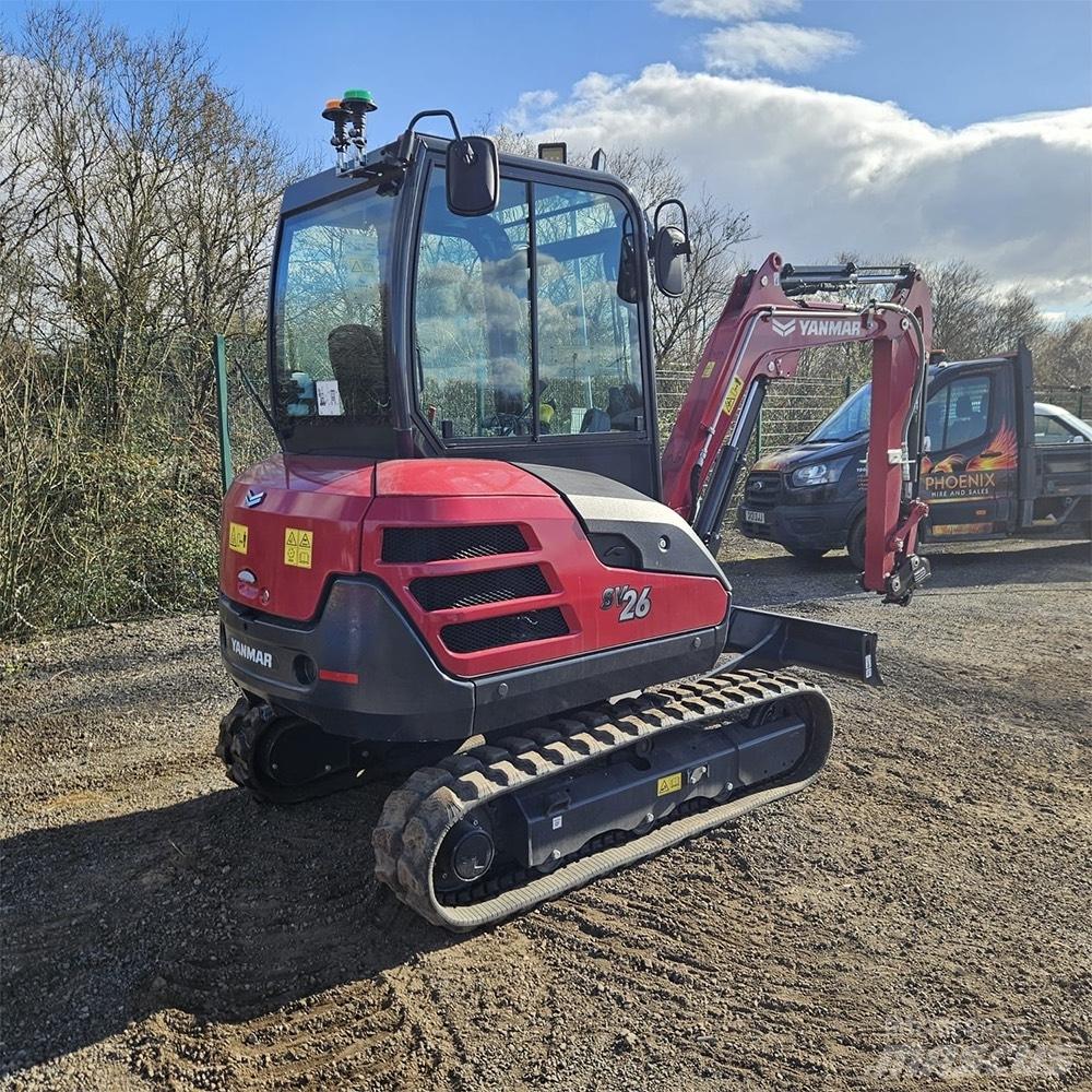 Yanmar SV 26 Mini ekskavatörler, 7 tona dek