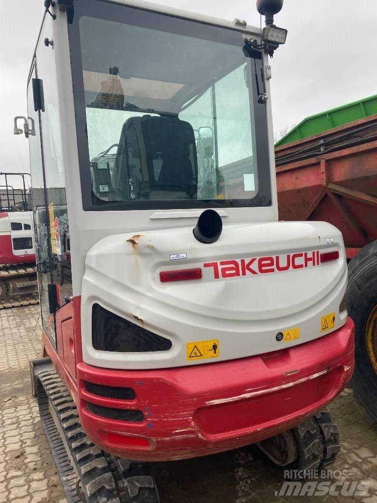 Takeuchi TB230 Mini ekskavatörler, 7 tona dek