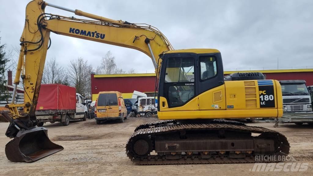 Komatsu PC180 LC-7EO Paletli ekskavatörler
