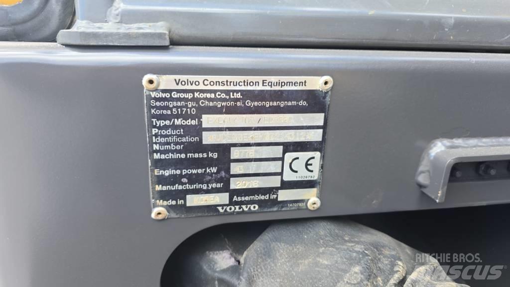 Volvo ECR 88 D Midi ekskavatörler 7 - 12 t