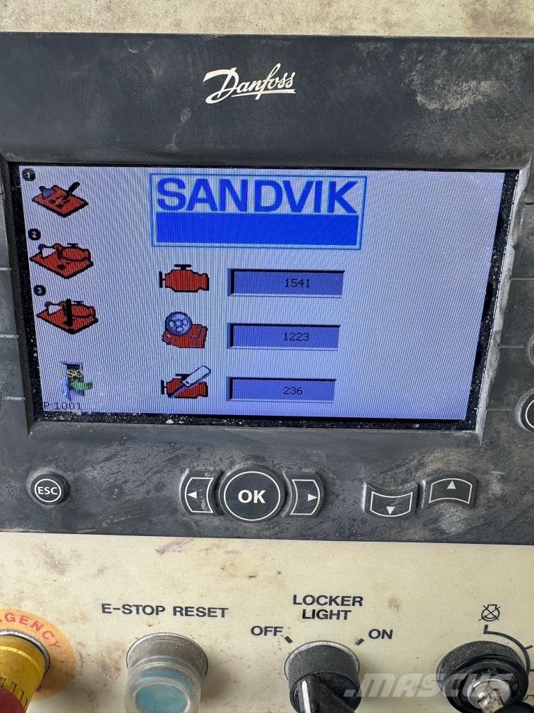 Sandvik QJ 241 Gezer kırıcılar
