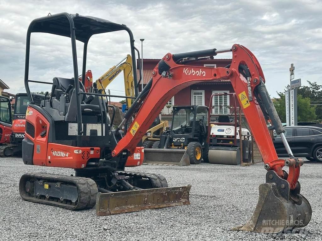 Kubota KX016-4 Mini ekskavatörler, 7 tona dek