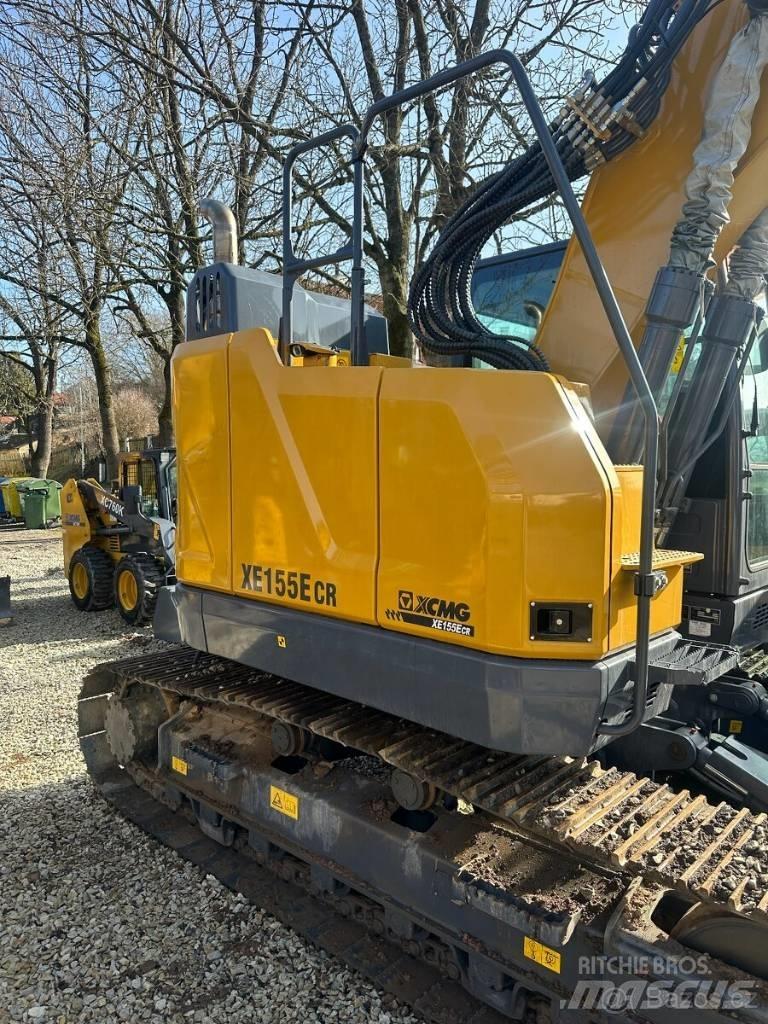 XCMG XE 155 ECR Lastik tekerli ekskavatörler