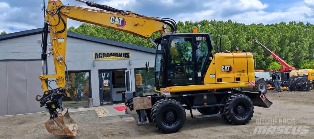 CAT 314 Lastik tekerli ekskavatörler