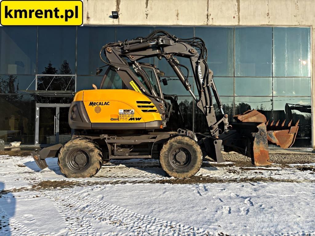 Mecalac 714 MW Lastik tekerli ekskavatörler