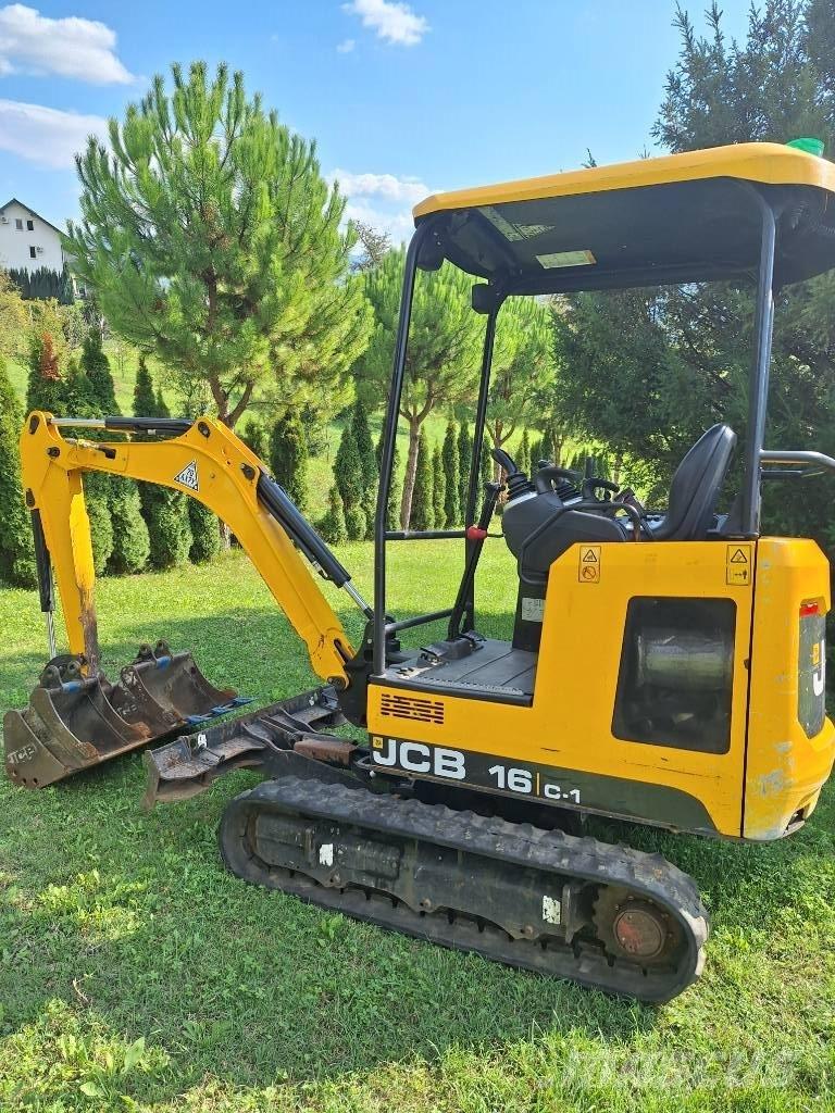 JCB 16 C-1 Mini ekskavatörler, 7 tona dek