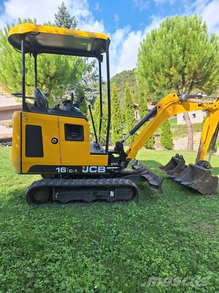 JCB 16 C-1 Mini ekskavatörler, 7 tona dek