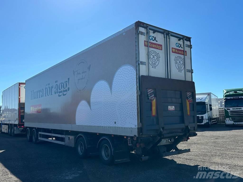 Närko D4YB11N11 Kapali kasa treylerler
