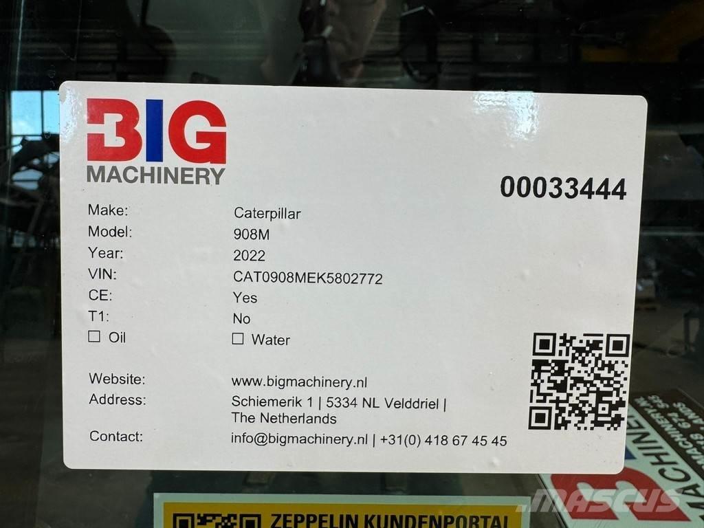 CAT 908M Tekerlekli yükleyiciler