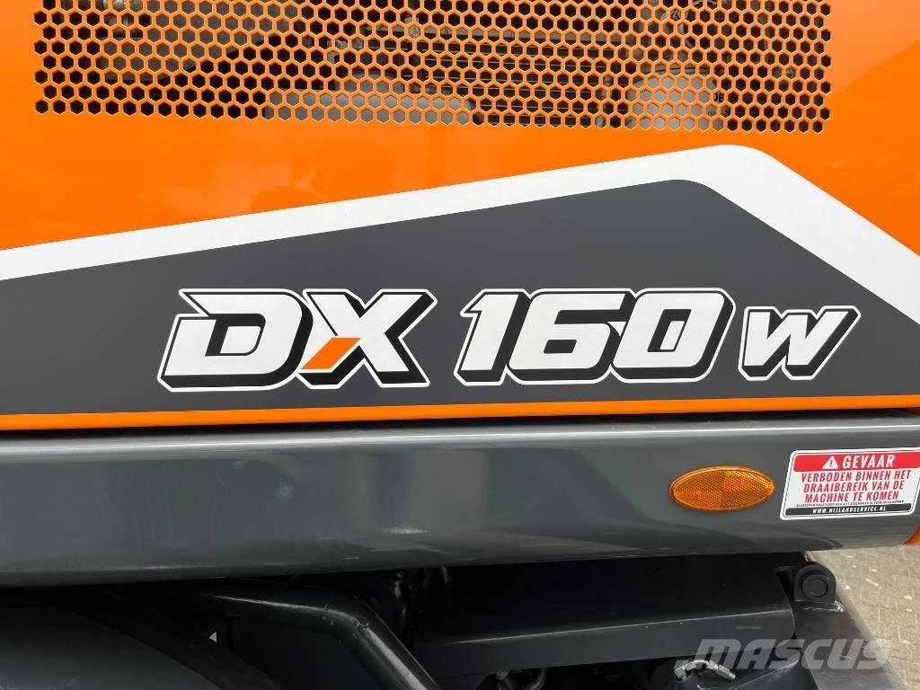 Develon DX 160 W-7 Lastik tekerli ekskavatörler