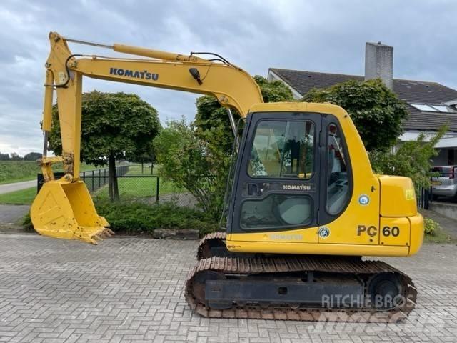 Komatsu PC60-5 Paletli ekskavatörler