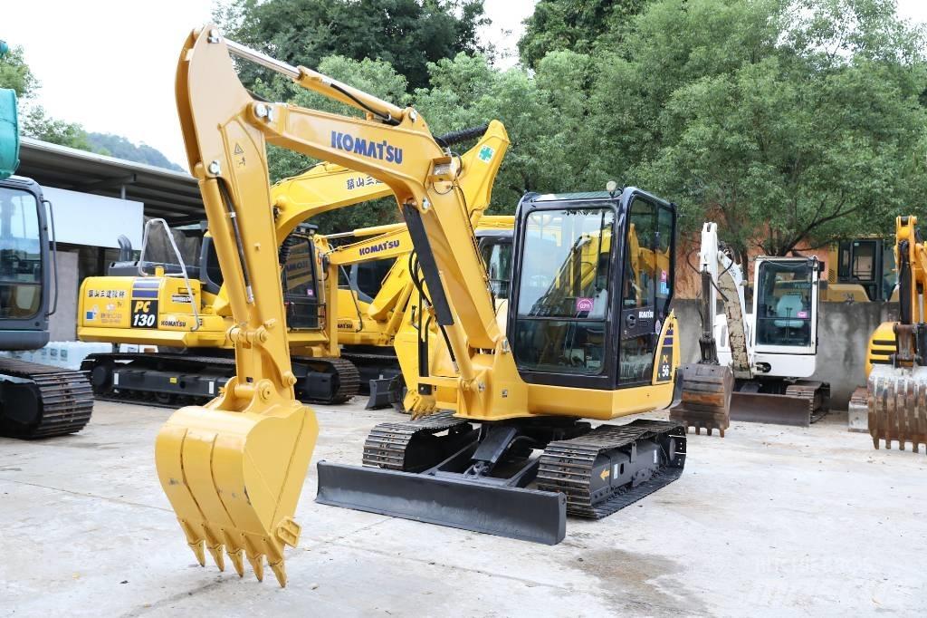 Komatsu PC 56-7 Paletli ekskavatörler