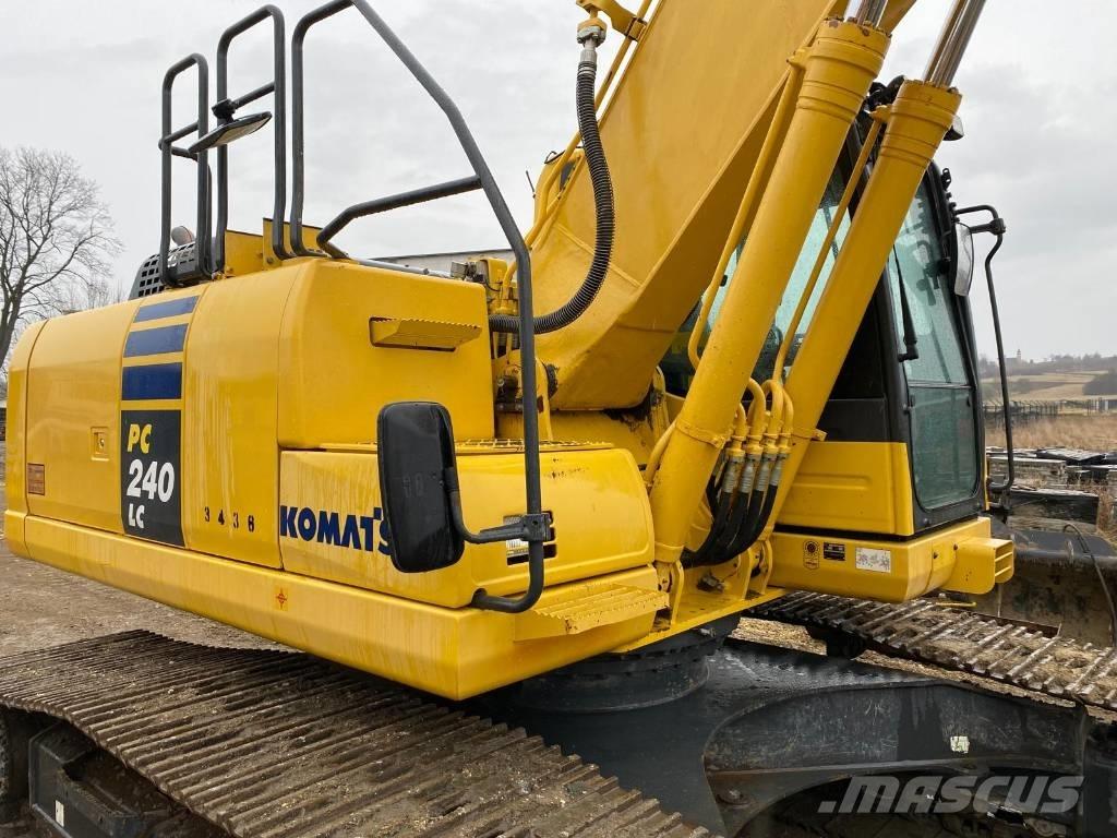 Komatsu PC 240 LC Uzun bomlu ekskavatörler
